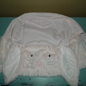 Pottery Barn Kids Long Ear Bunny Easter Basket Liner "Isabelle" Sz L (OO-5)